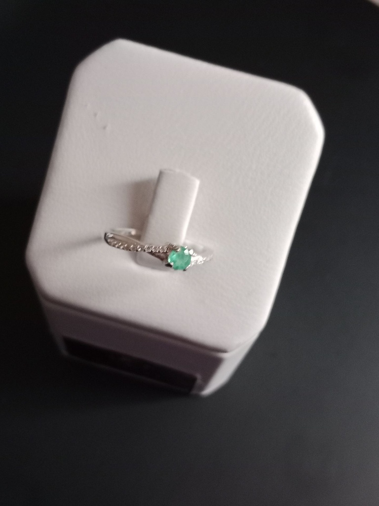 [ED75] ANILLO  CLARITA ESMERALDA